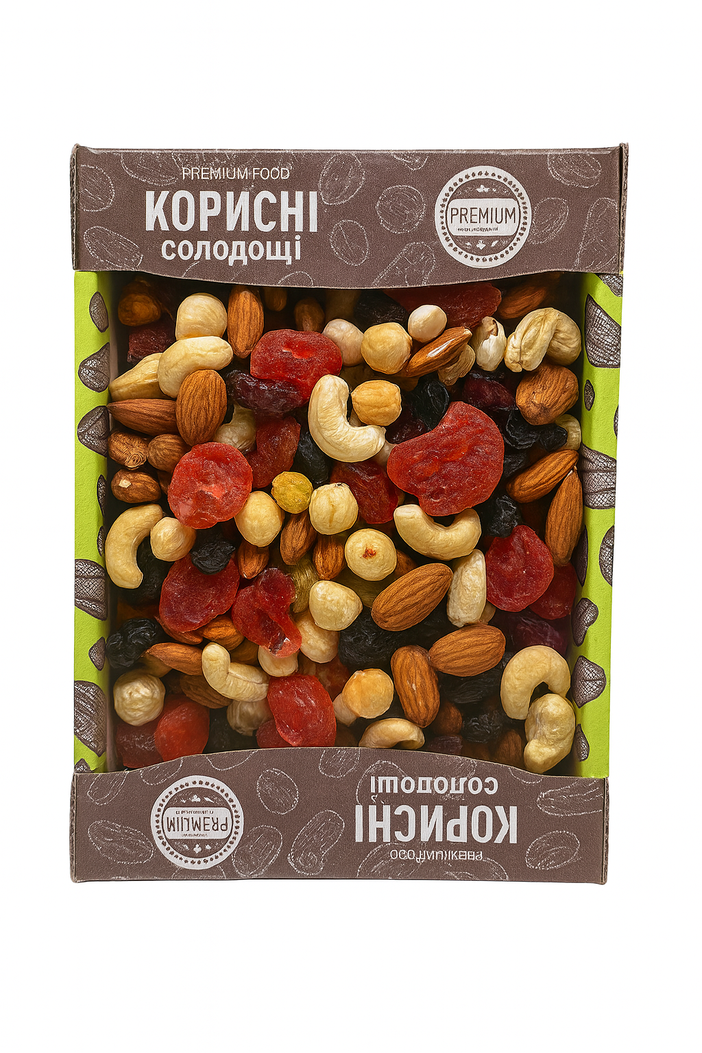 Мікс ягід та горіхів